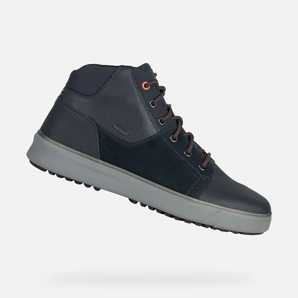 Geox Boots Navy Cervino Abx - Geox Mens Shoes - OGIPDN697